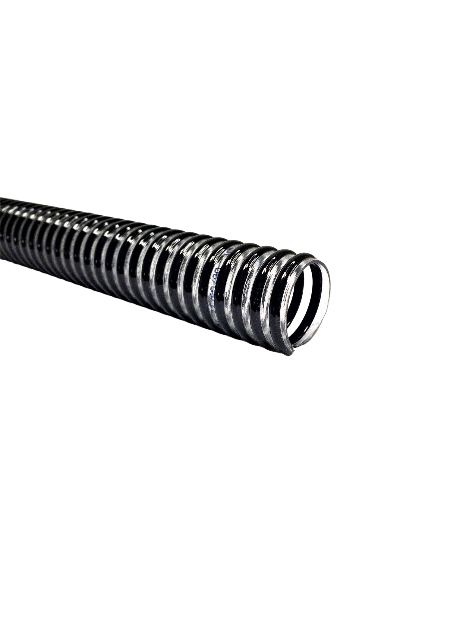 Black UV Resistant Suction Hose 1"